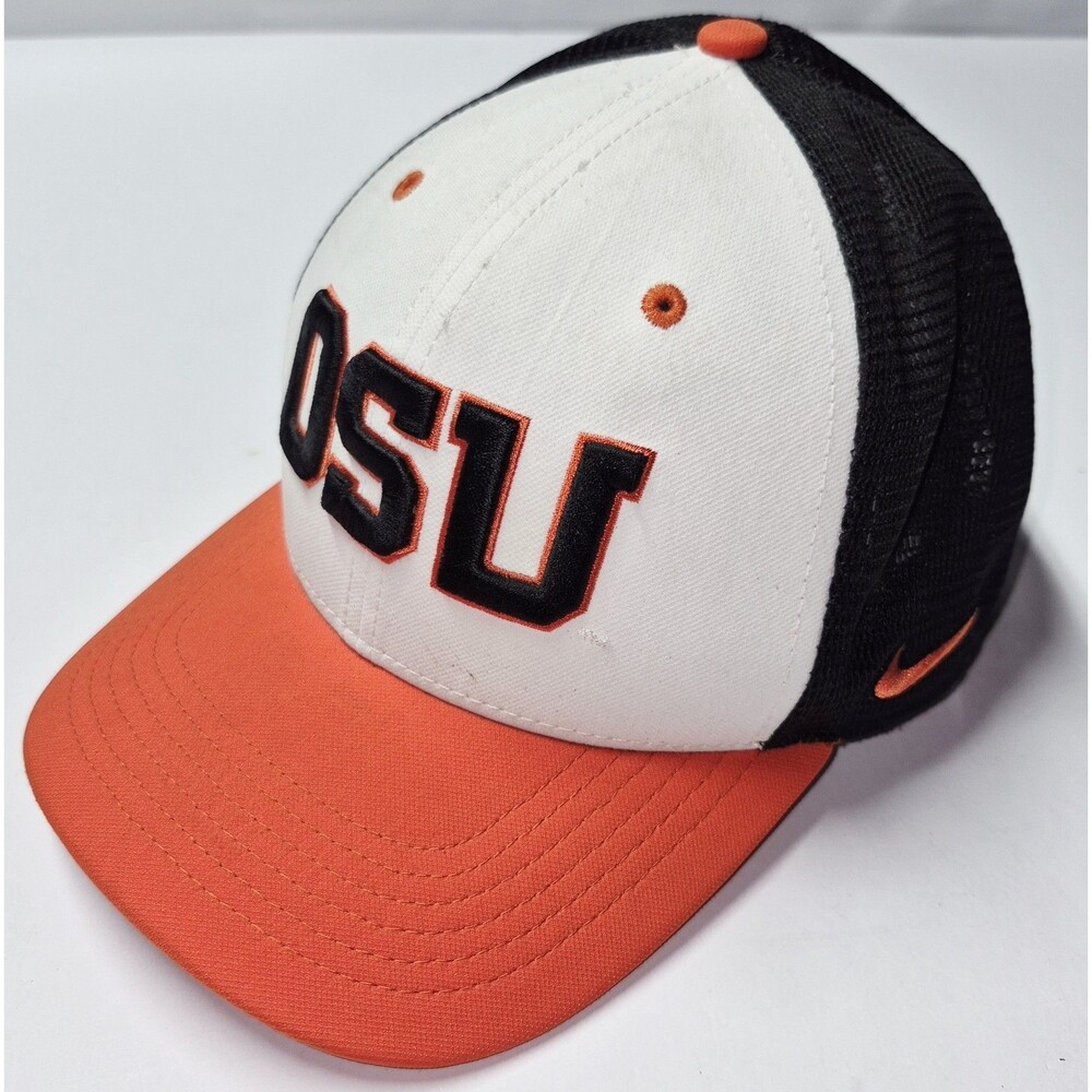 Nike Oregon State Beavers Classic99 Trucker Hat OSU Mesh Snapback Cap Black Ncaa